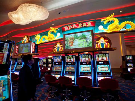 Gambling industry in Macao .